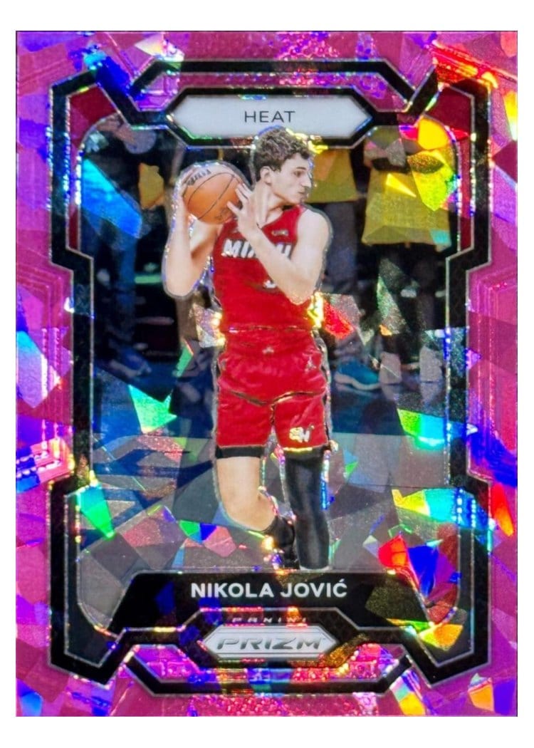 2023-24 Panini Prizm Base Set Nikola Jovic #121 card