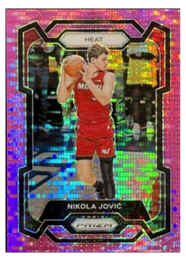 2023-24 Panini Prizm Base Set Nikola Jovic #121 card