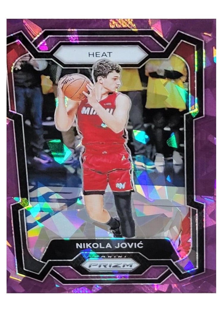 2023-24 Panini Prizm Base Set Nikola Jovic #121 card
