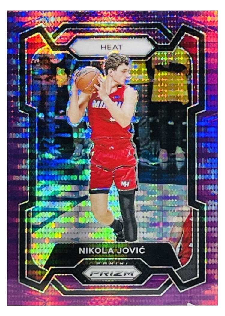 2023-24 Panini Prizm Base Set Nikola Jovic #121 card