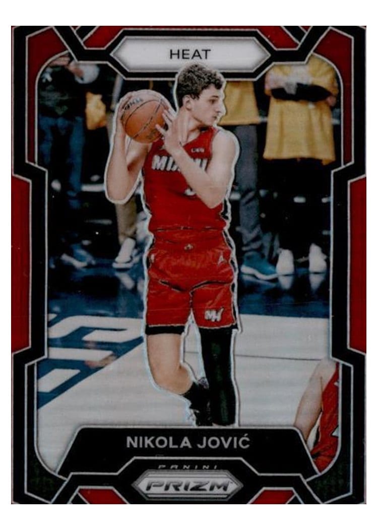 2023-24 Panini Prizm Base Set Nikola Jovic #121 card