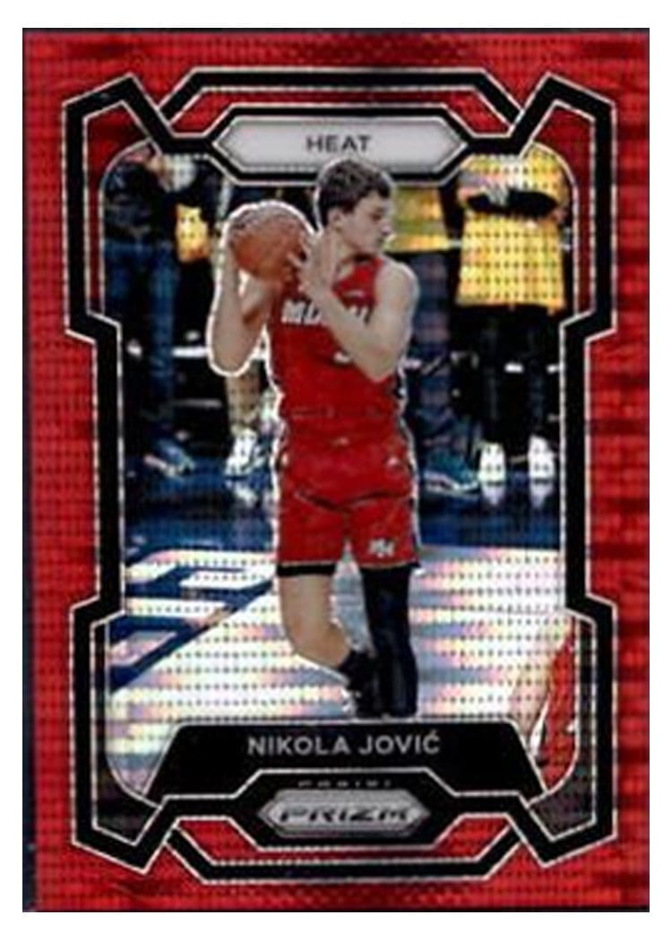 2023-24 Panini Prizm Base Set Nikola Jovic #121 card