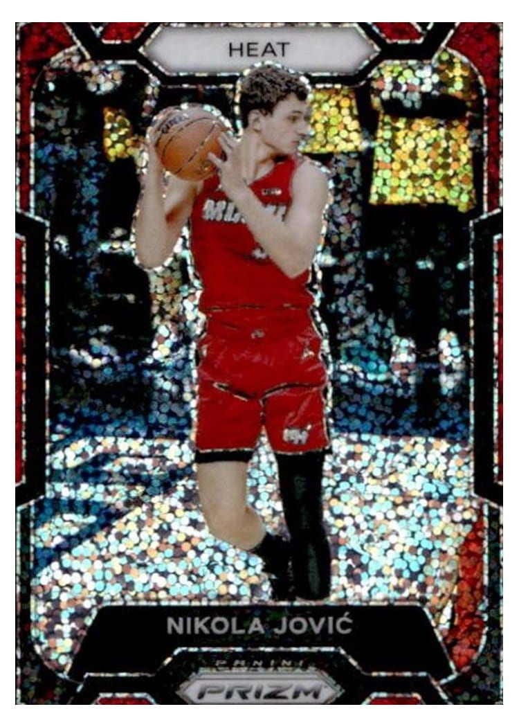 2023-24 Panini Prizm Base Set Nikola Jovic #121 card