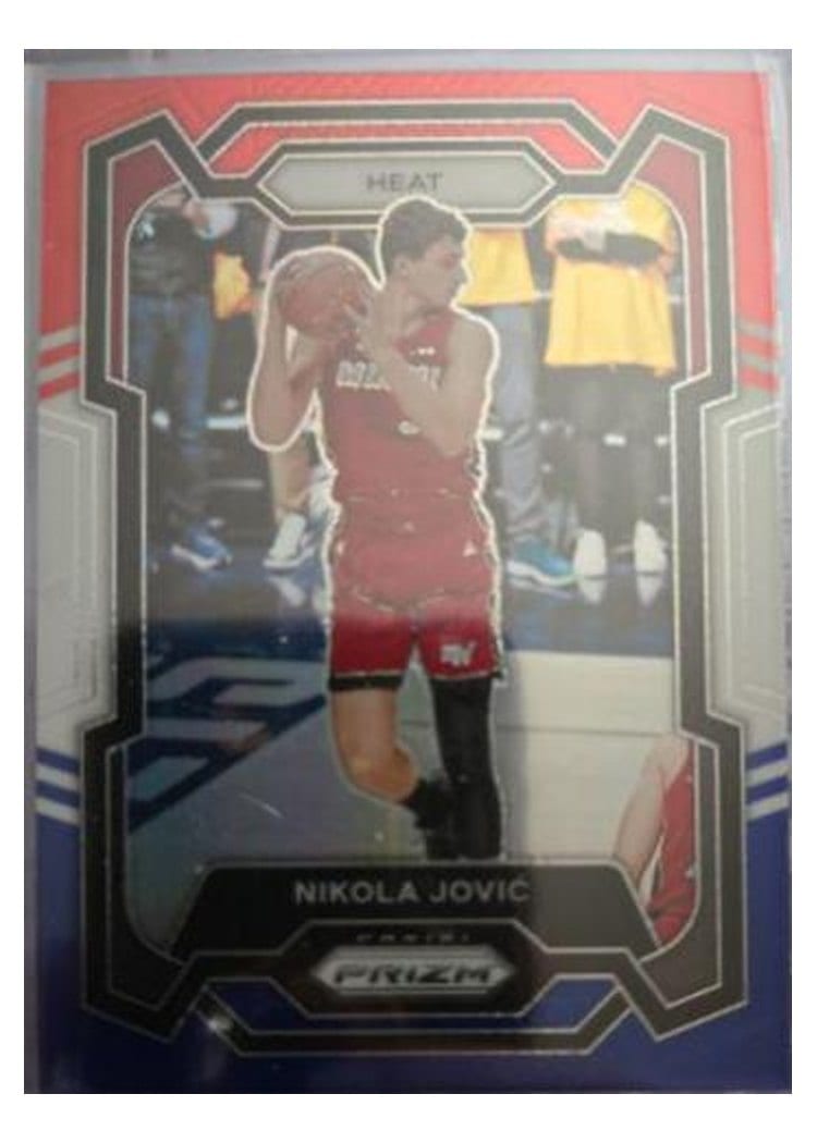 2023-24 Panini Prizm Base Set Nikola Jovic #121 card