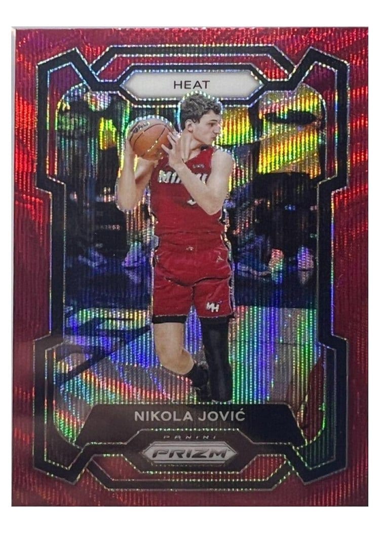 2023-24 Panini Prizm Base Set Nikola Jovic #121 card
