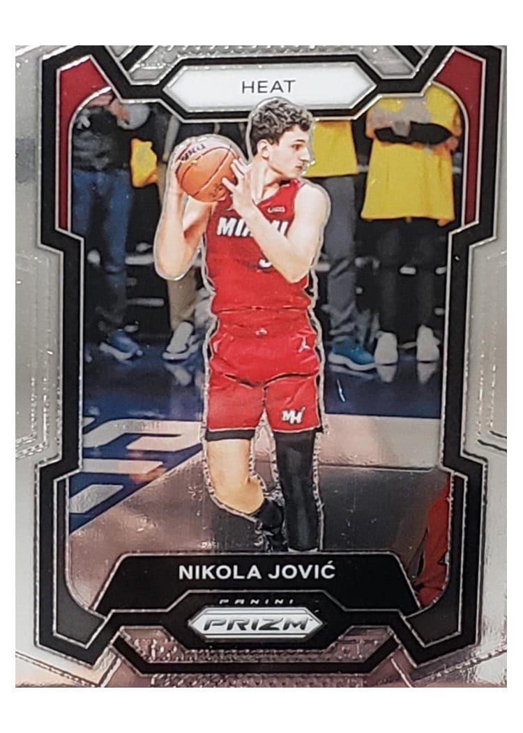 2023-24 Panini Prizm Base Set Nikola Jovic #121 card