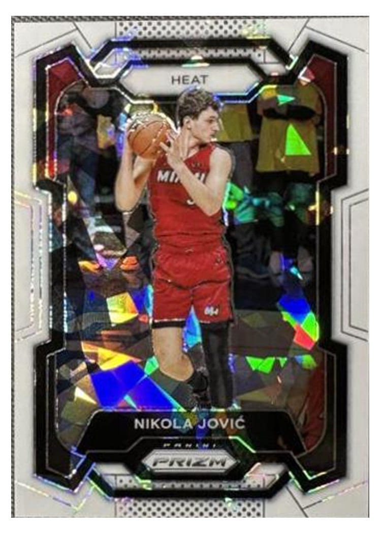 2023-24 Panini Prizm Base Set Nikola Jovic #121 card