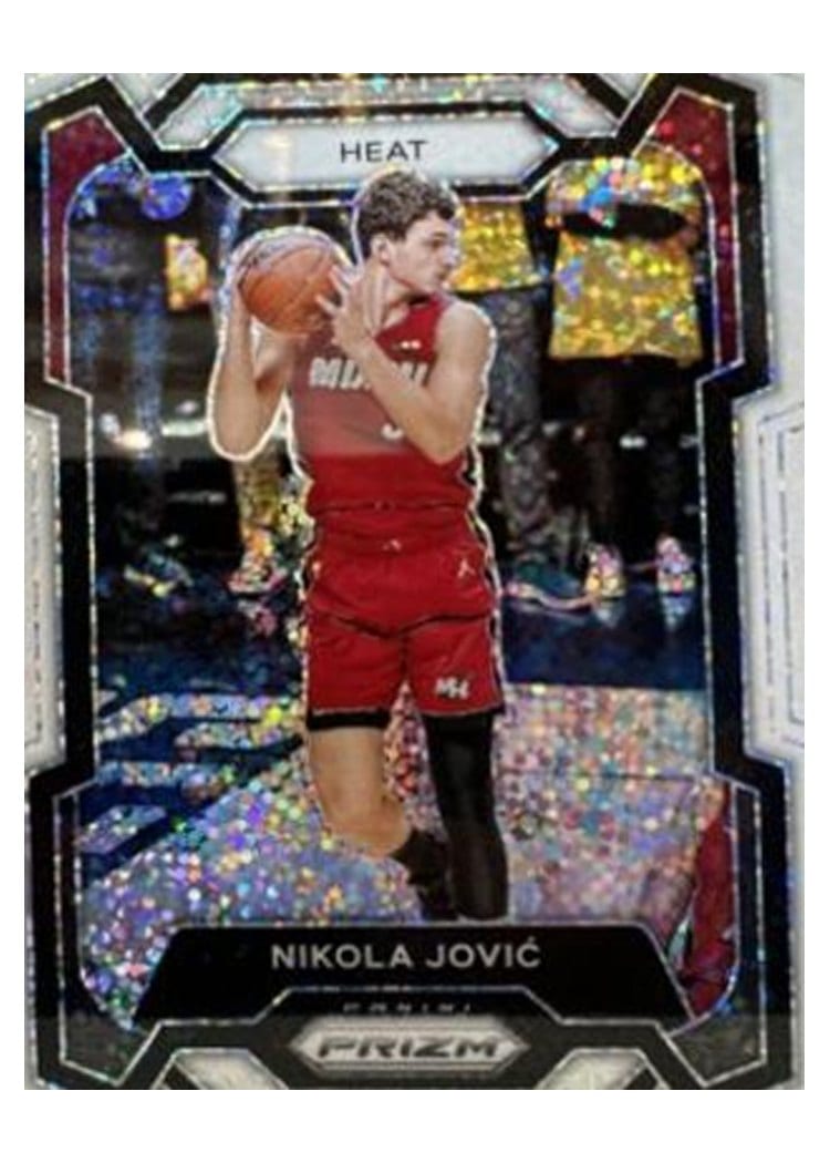 2023-24 Panini Prizm Base Set Nikola Jovic #121 card
