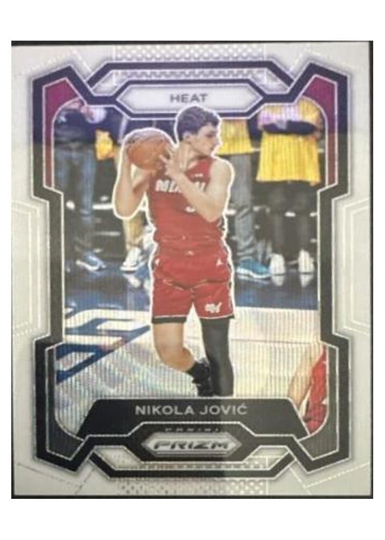 2023-24 Panini Prizm Base Set Nikola Jovic #121 card