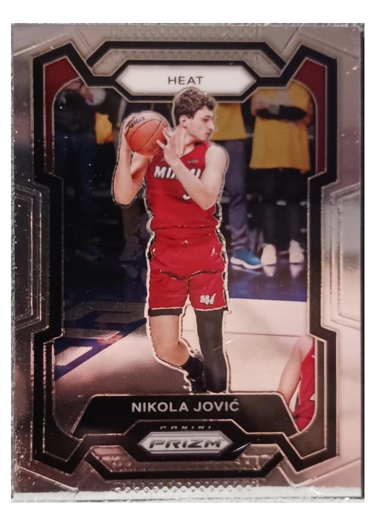 2023-24 Panini Prizm Base Set Nikola Jovic #121 card