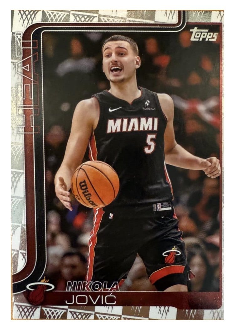 2025-26 Topps Base Set Nikola Jović #76 card