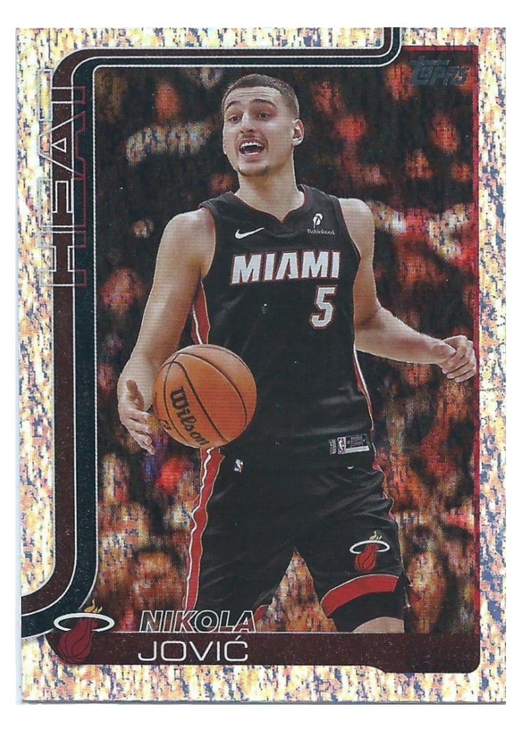 2025-26 Topps Base Set Nikola Jović #76 card
