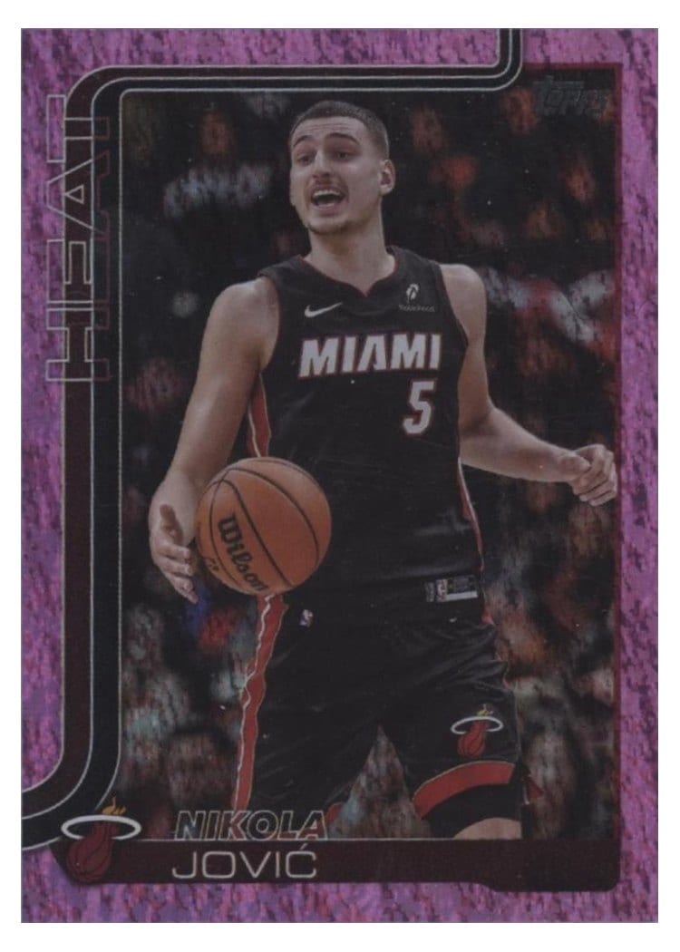 2025-26 Topps Base Set Nikola Jović #76 card