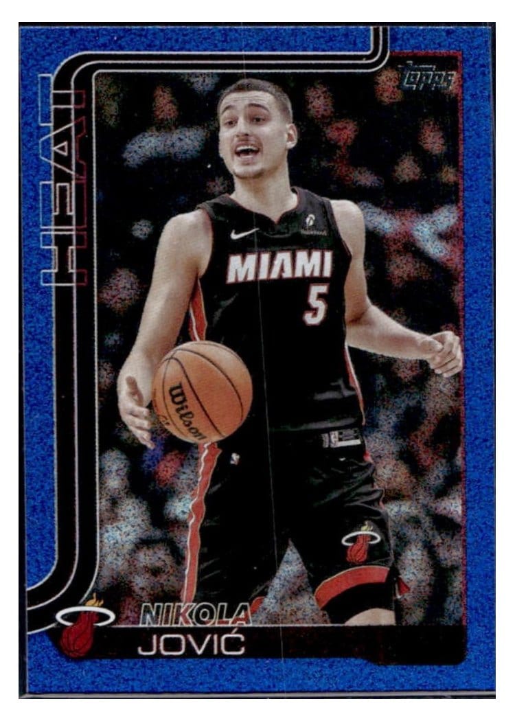 2025-26 Topps Base Set Nikola Jović #76 card