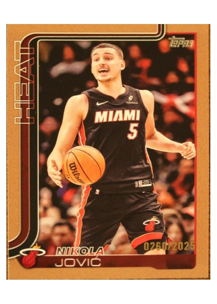 2025-26 Topps Base Set Nikola Jović #76 card