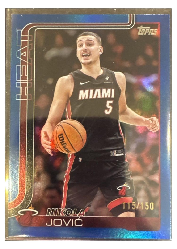 2025-26 Topps Base Set Nikola Jović #76 card