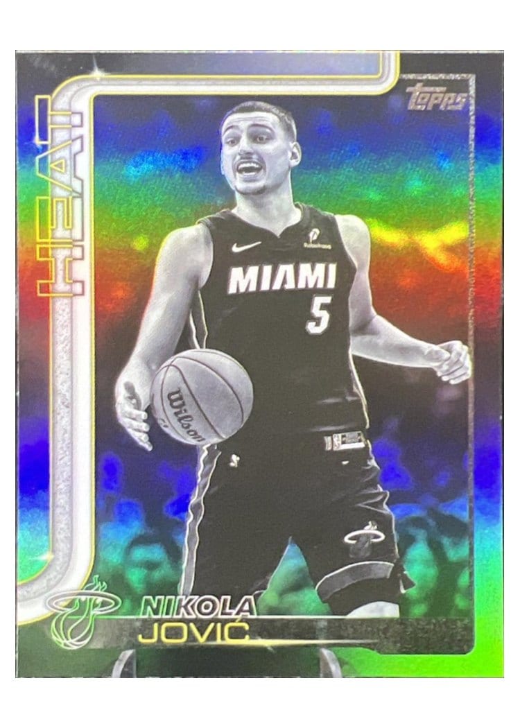 2025-26 Topps Base Set Nikola Jović #76 card