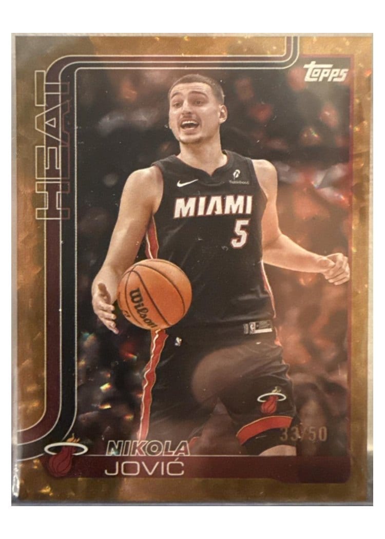 2025-26 Topps Base Set Nikola Jović #76 card