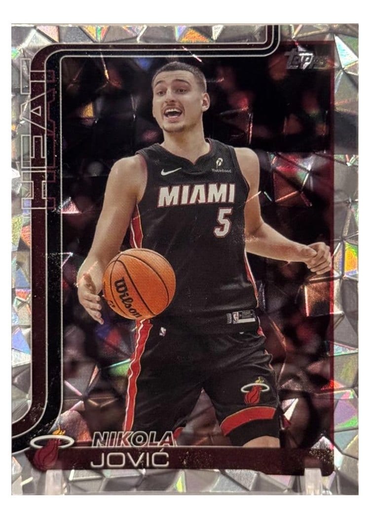 2025-26 Topps Base Set Nikola Jović #76 card