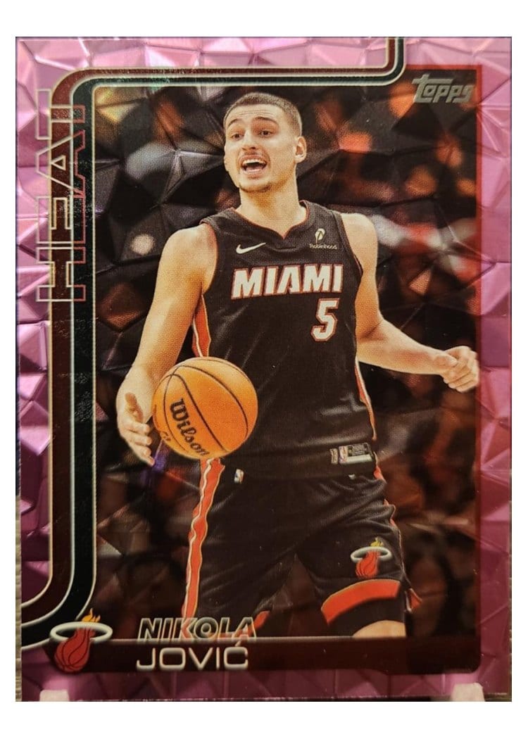 2025-26 Topps Base Set Nikola Jović #76 card