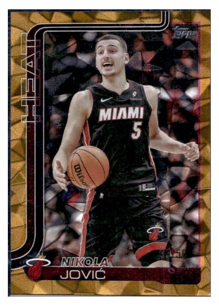 2025-26 Topps Base Set Nikola Jović #76 card