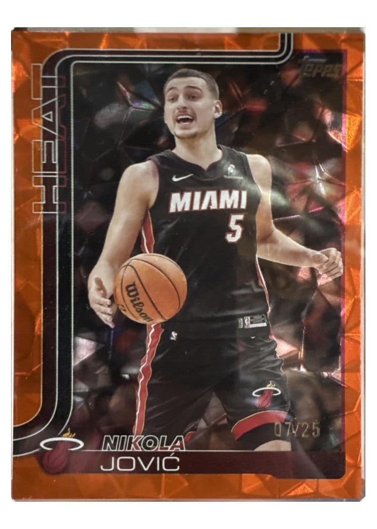 2025-26 Topps Base Set Nikola Jović #76 card