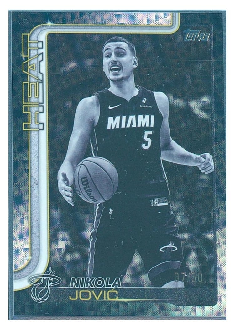 2025-26 Topps Base Set Nikola Jović #76 card