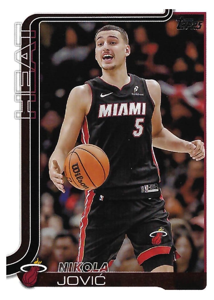 2025-26 Topps Base Set Nikola Jović #76 card
