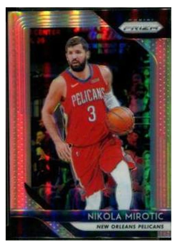 2018-19 Panini Prizm Base Set Nikola Mirotic #157 card