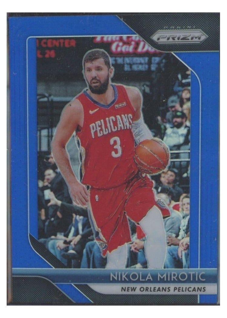 2018-19 Panini Prizm Base Set Nikola Mirotic #157 card