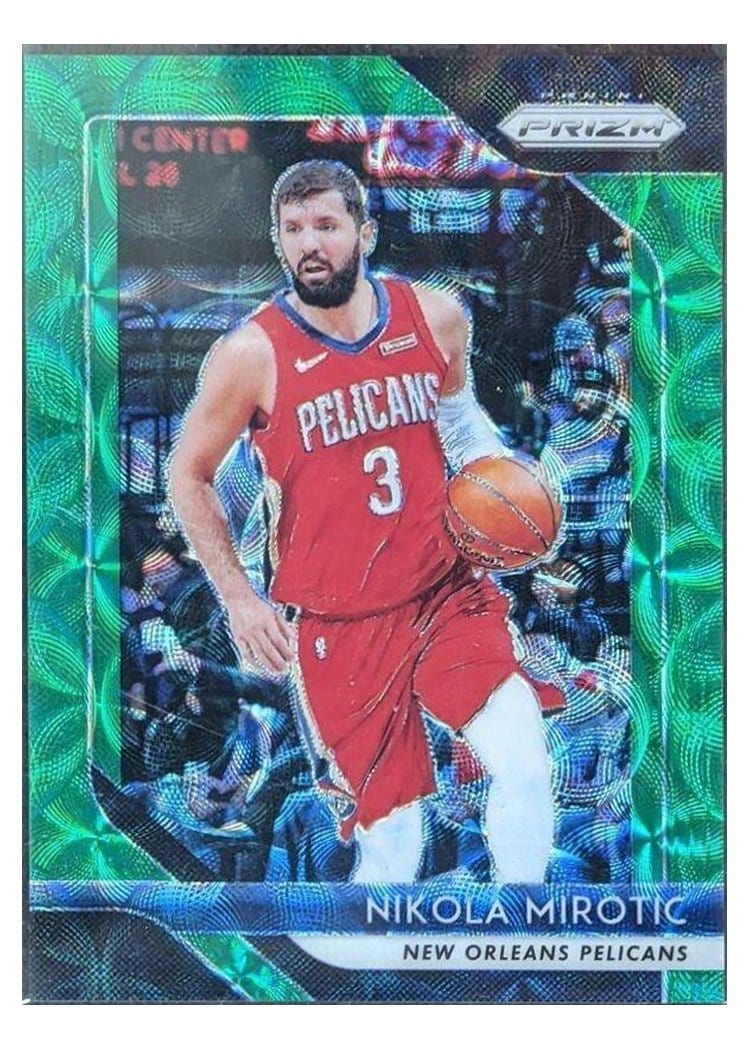 2018-19 Panini Prizm Base Set Nikola Mirotic #157 card