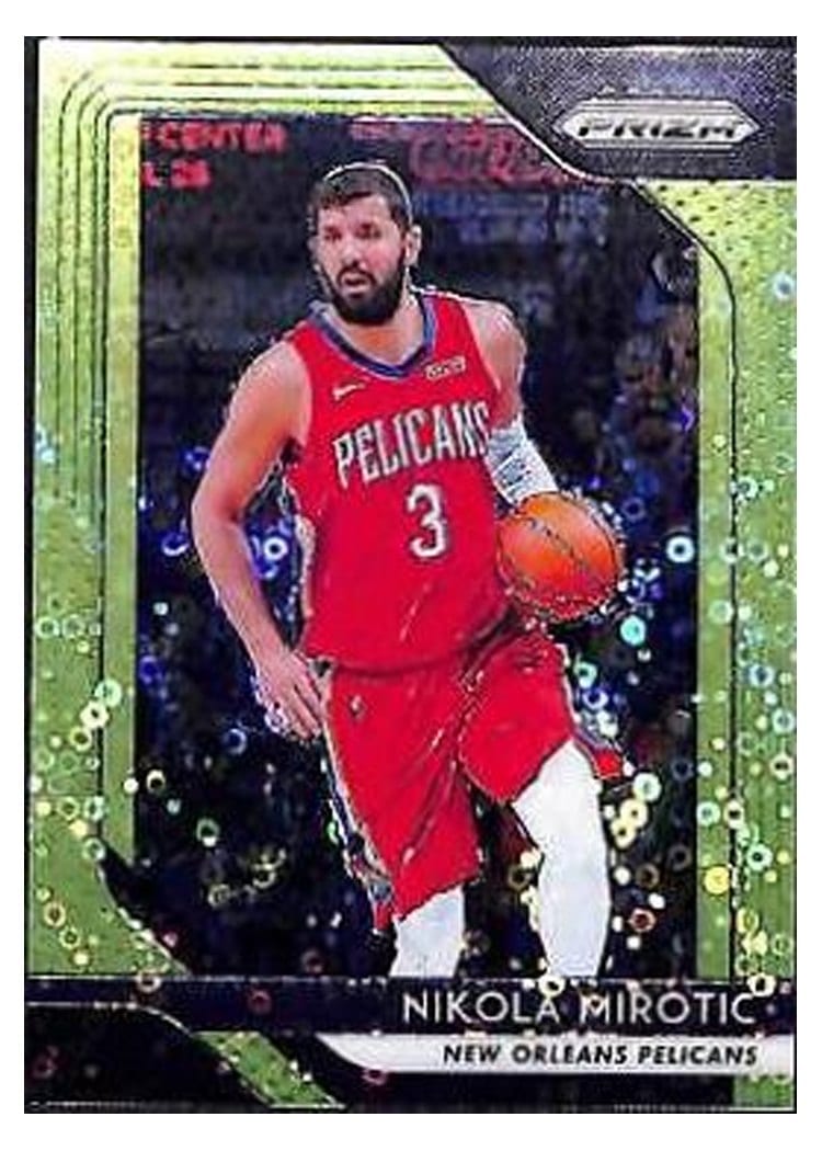 2018-19 Panini Prizm Base Set Nikola Mirotic #157 card