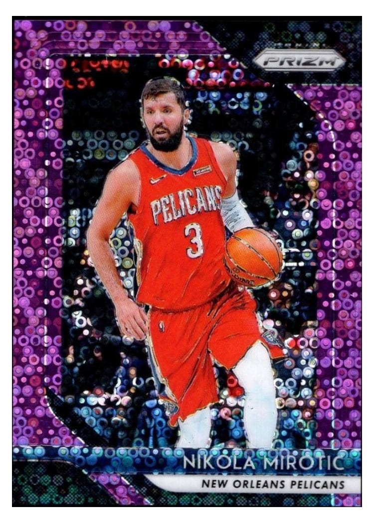 2018-19 Panini Prizm Base Set Nikola Mirotic #157 card