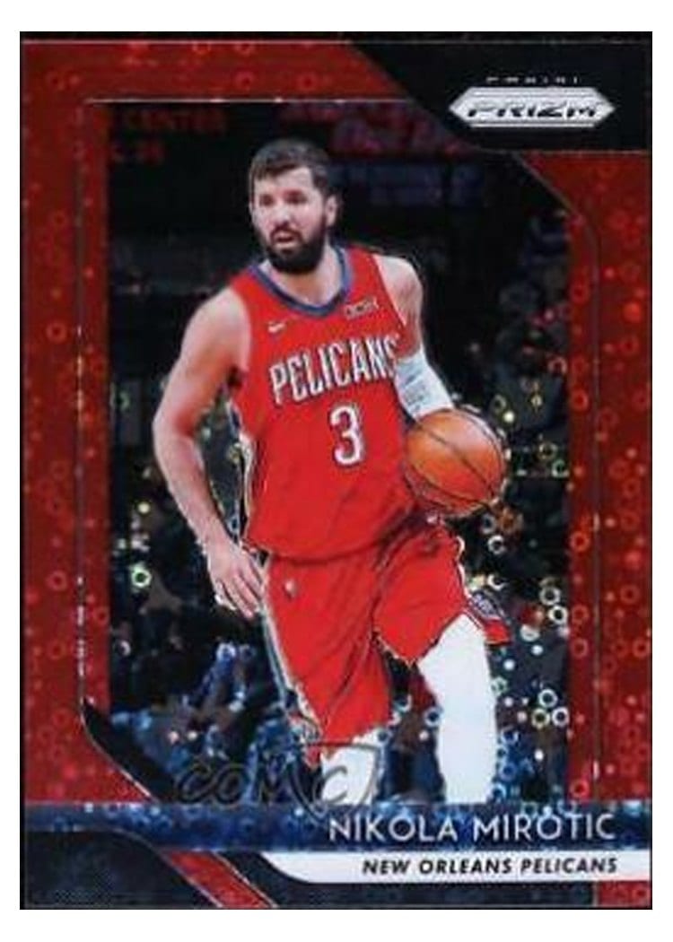 2018-19 Panini Prizm Base Set Nikola Mirotic #157 card