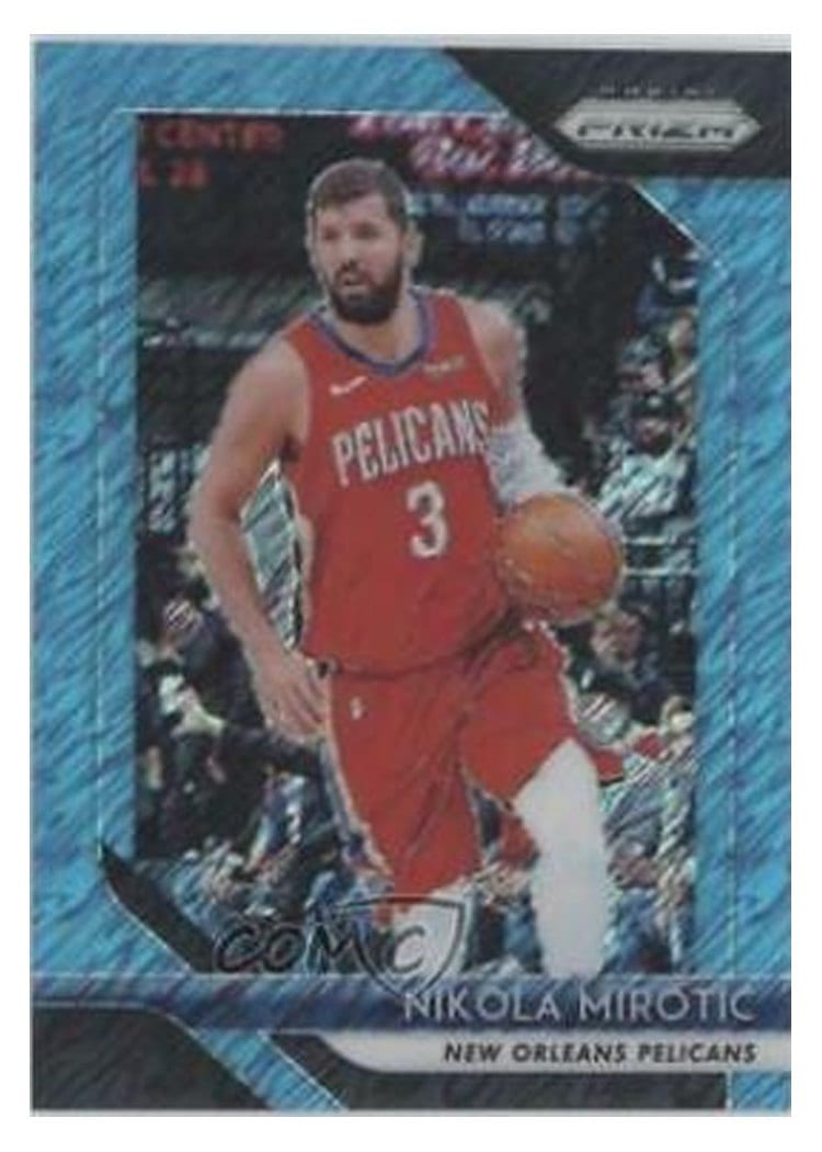 2018-19 Panini Prizm Base Set Nikola Mirotic #157 card