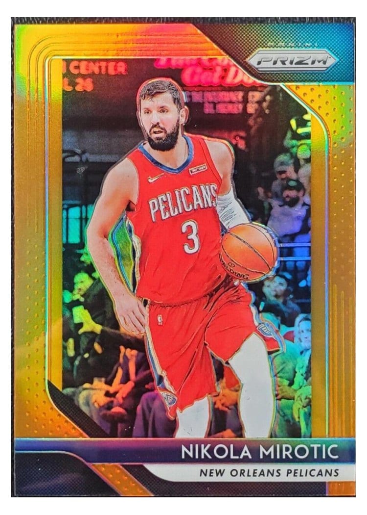2018-19 Panini Prizm Base Set Nikola Mirotic #157 card