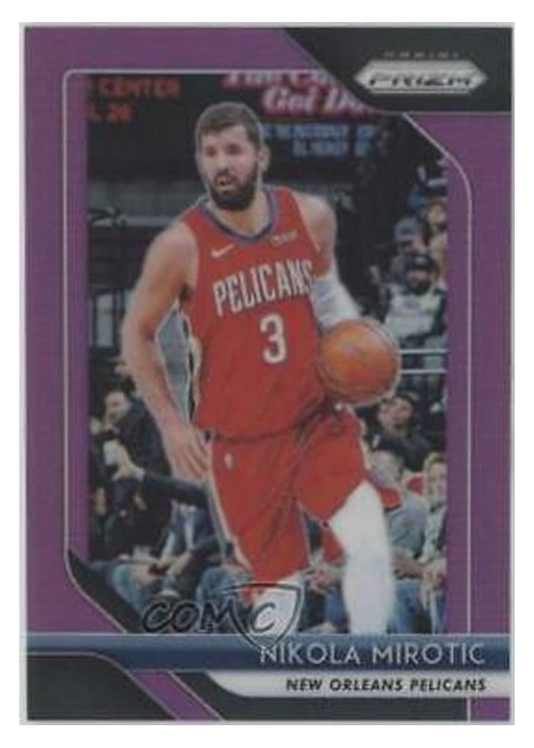 2018-19 Panini Prizm Base Set Nikola Mirotic #157 card