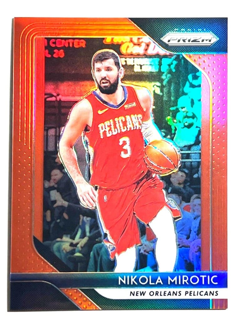 2018-19 Panini Prizm Base Set Nikola Mirotic #157 card
