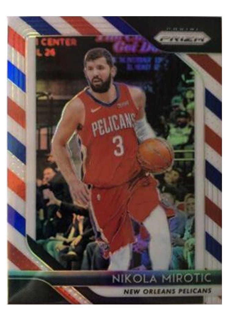 2018-19 Panini Prizm Base Set Nikola Mirotic #157 card