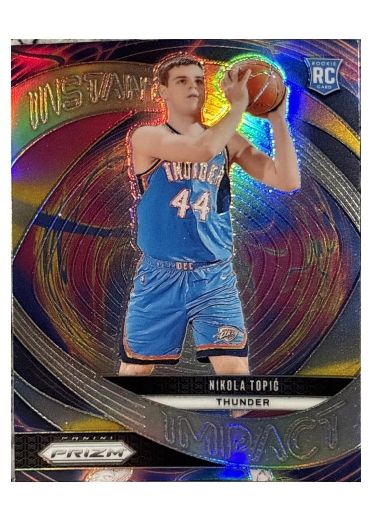 2024-25 Panini Prizm Instant Impact Nikola Topic #3 card