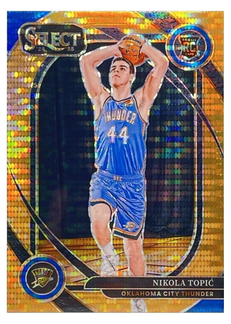 2024-25 Panini Select Base Set Nikola Topic #286 card