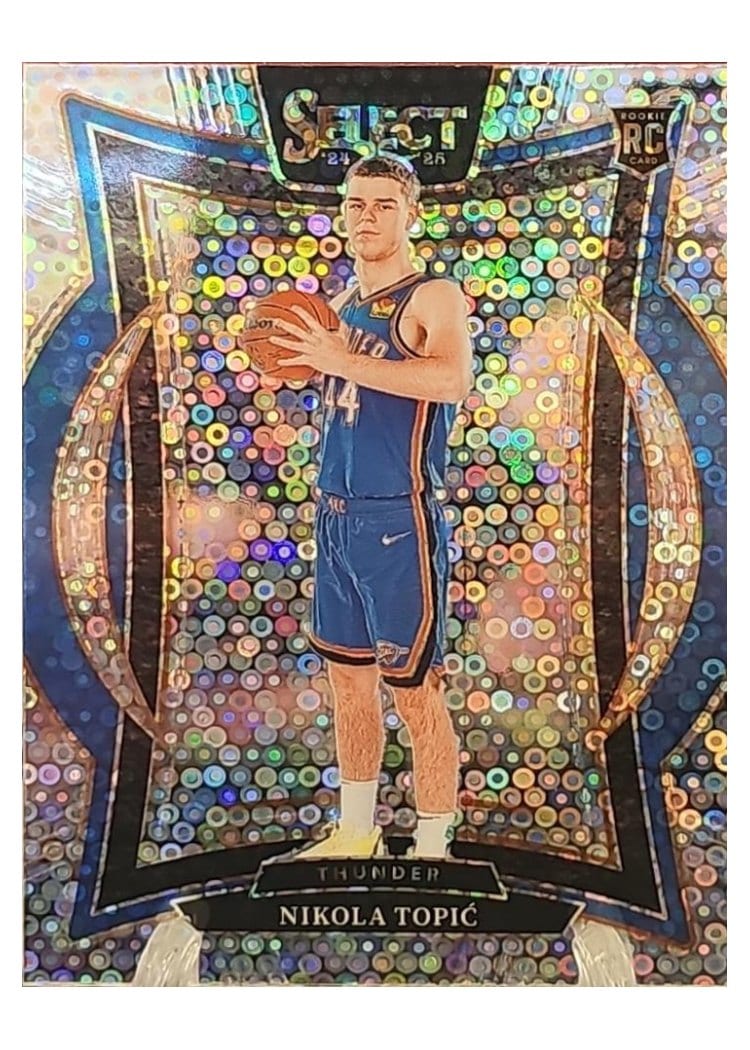 2024-25 Panini Select Base Set Nikola Topic #89 card