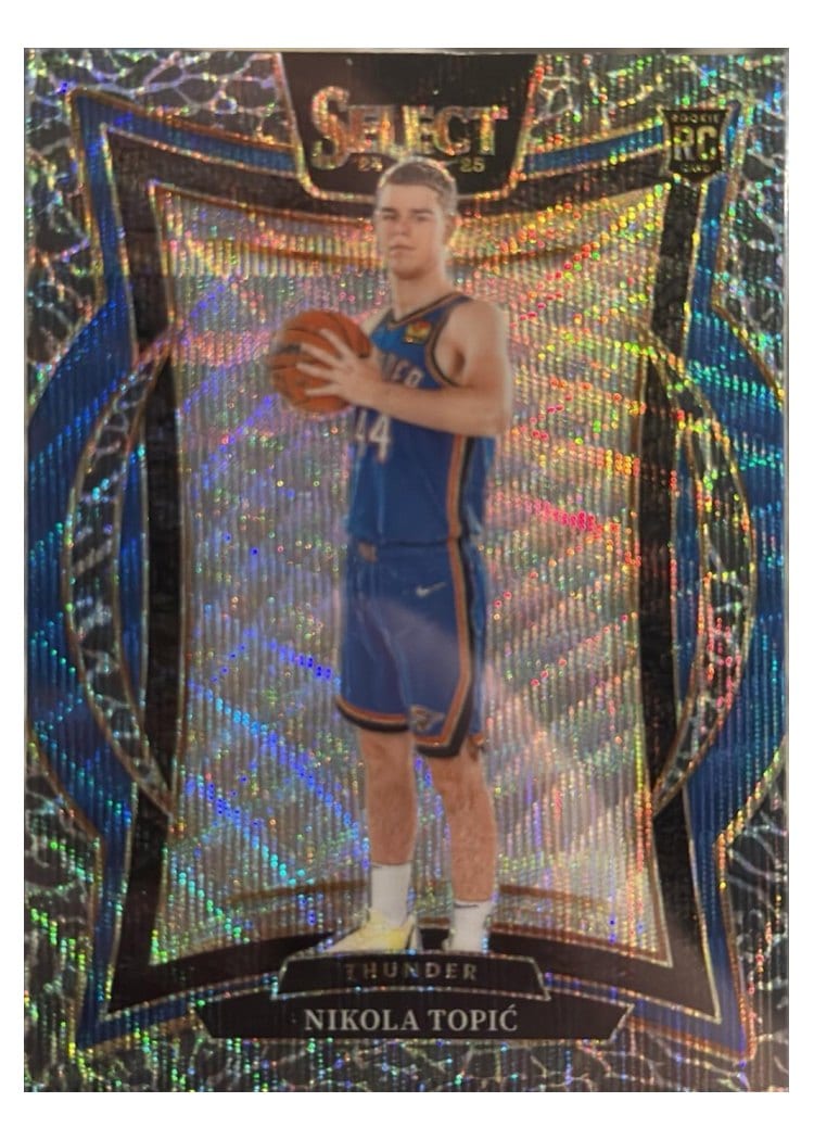 2024-25 Panini Select Base Set Nikola Topic #89 card