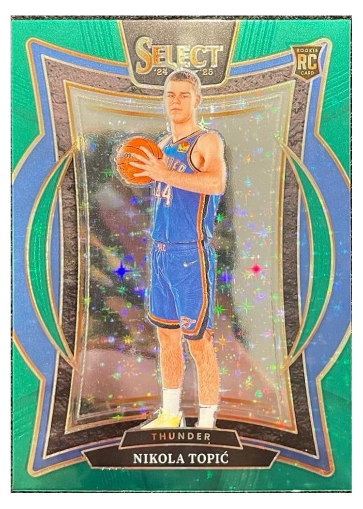 2024-25 Panini Select Base Set Nikola Topic #89 card