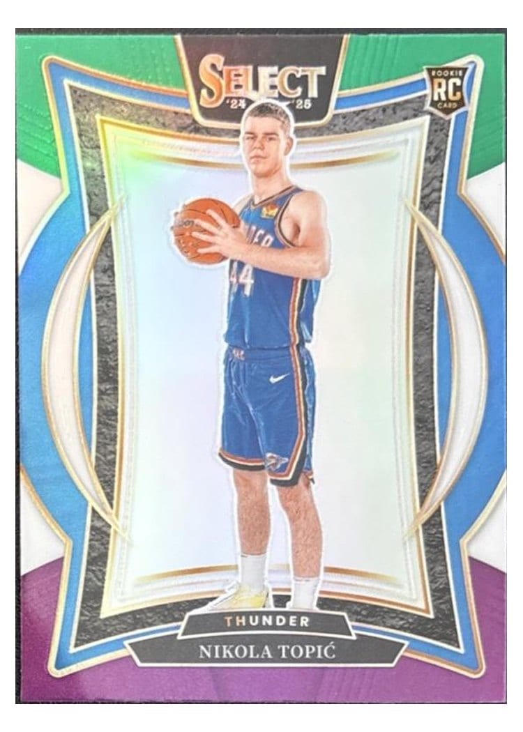 2024-25 Panini Select Base Set Nikola Topic #89 card