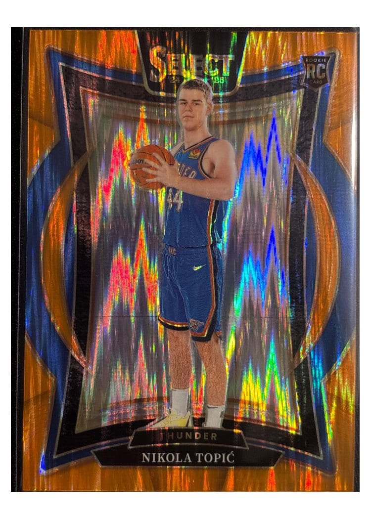 2024-25 Panini Select Base Set Nikola Topic #89 card