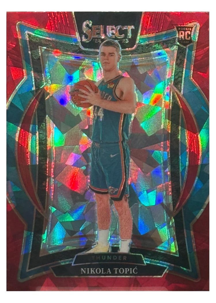 2024-25 Panini Select Base Set Nikola Topic #89 card