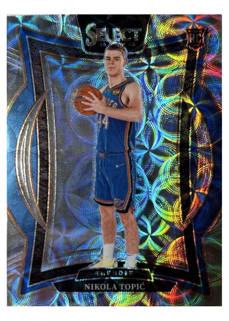 2024-25 Panini Select Base Set Nikola Topic #89 card