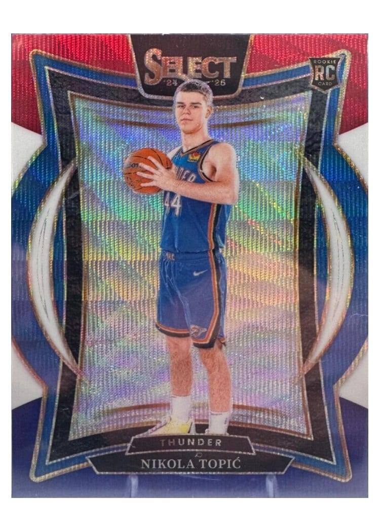 2024-25 Panini Select Base Set Nikola Topic #89 card