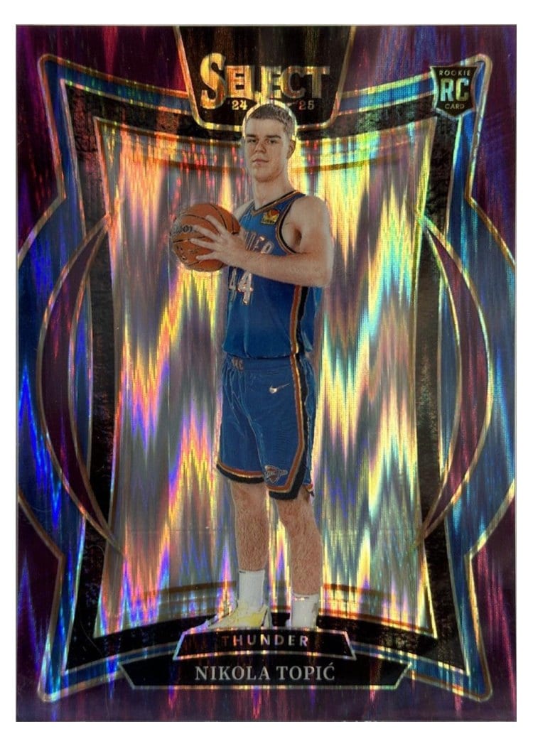 2024-25 Panini Select Base Set Nikola Topic #89 card